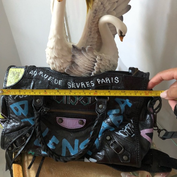 BALENCIAGA City Graffiti Bag Authentic ‼️ - Picture 3 of 8